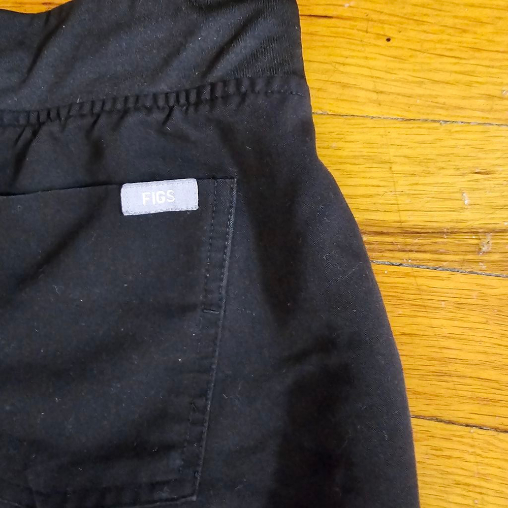 FIGS Technical Collection Jogger Pants Black Medium - Picture 10 of 10